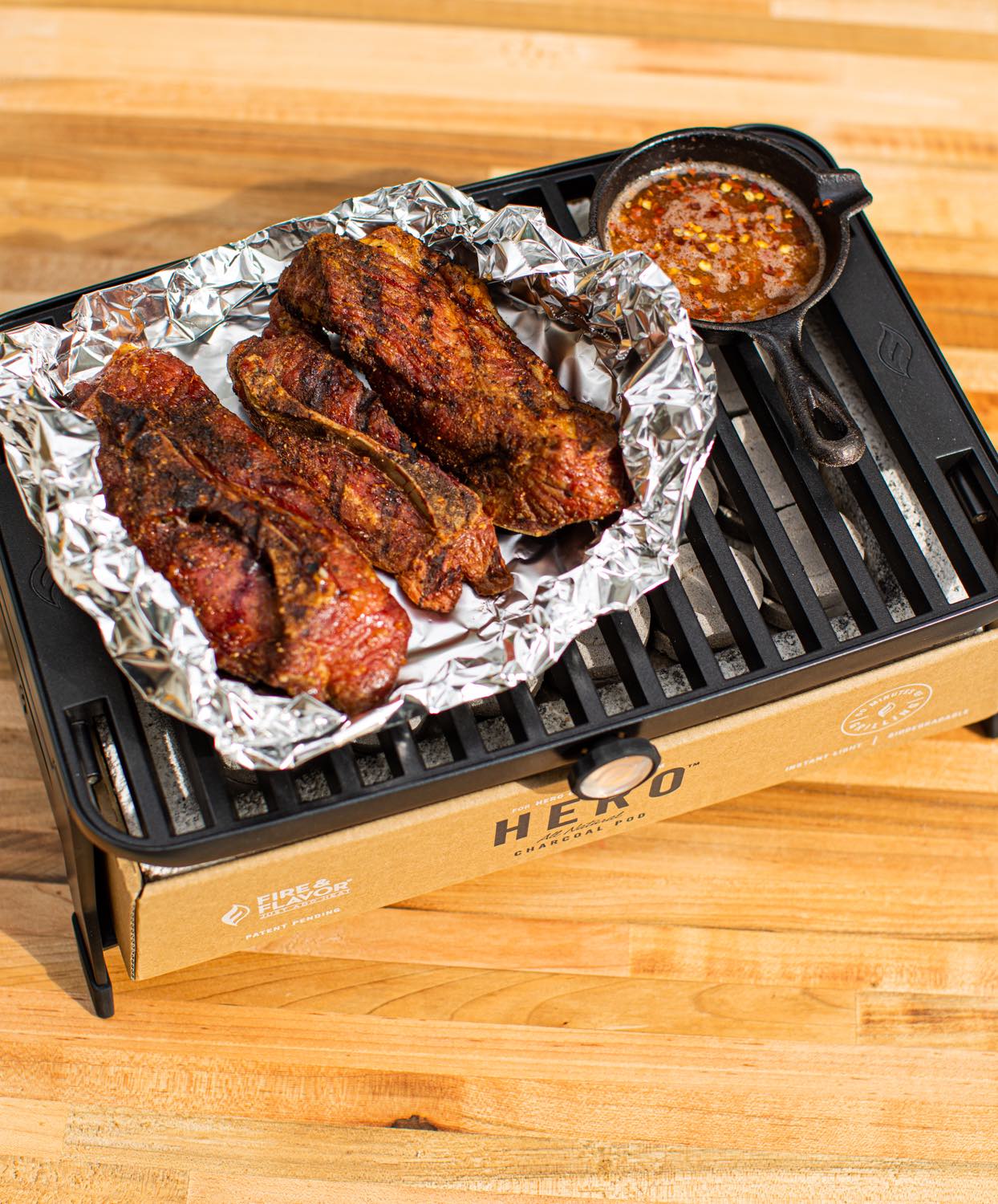 COUNTRY STYLE RIBS WITH MOP SAUCE – Fire & Flavor