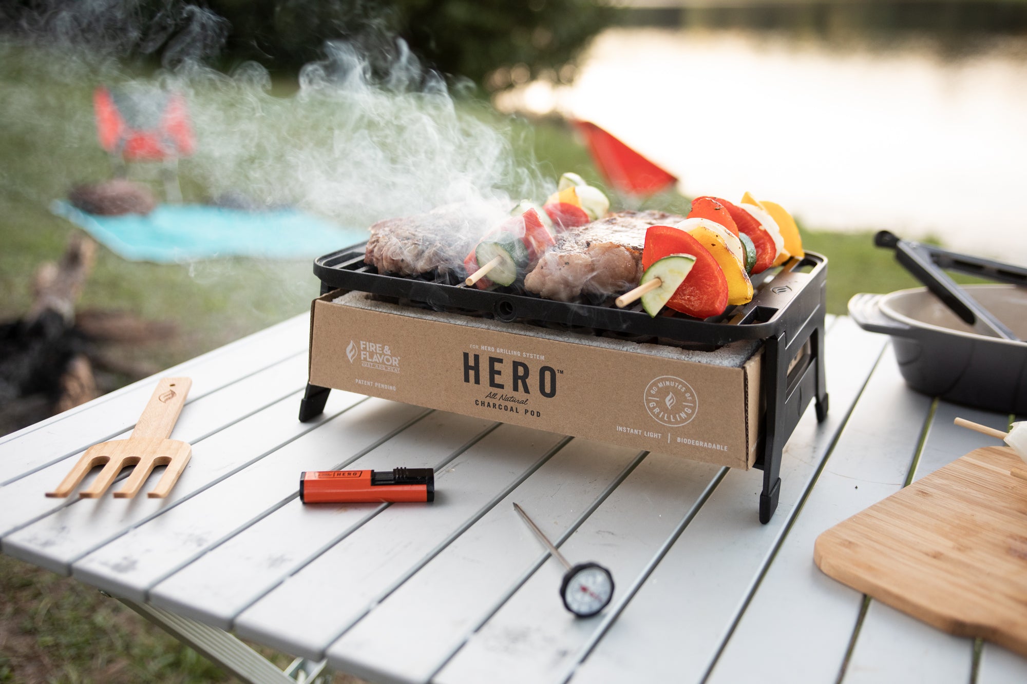 HERO Grill Fire & Flavor