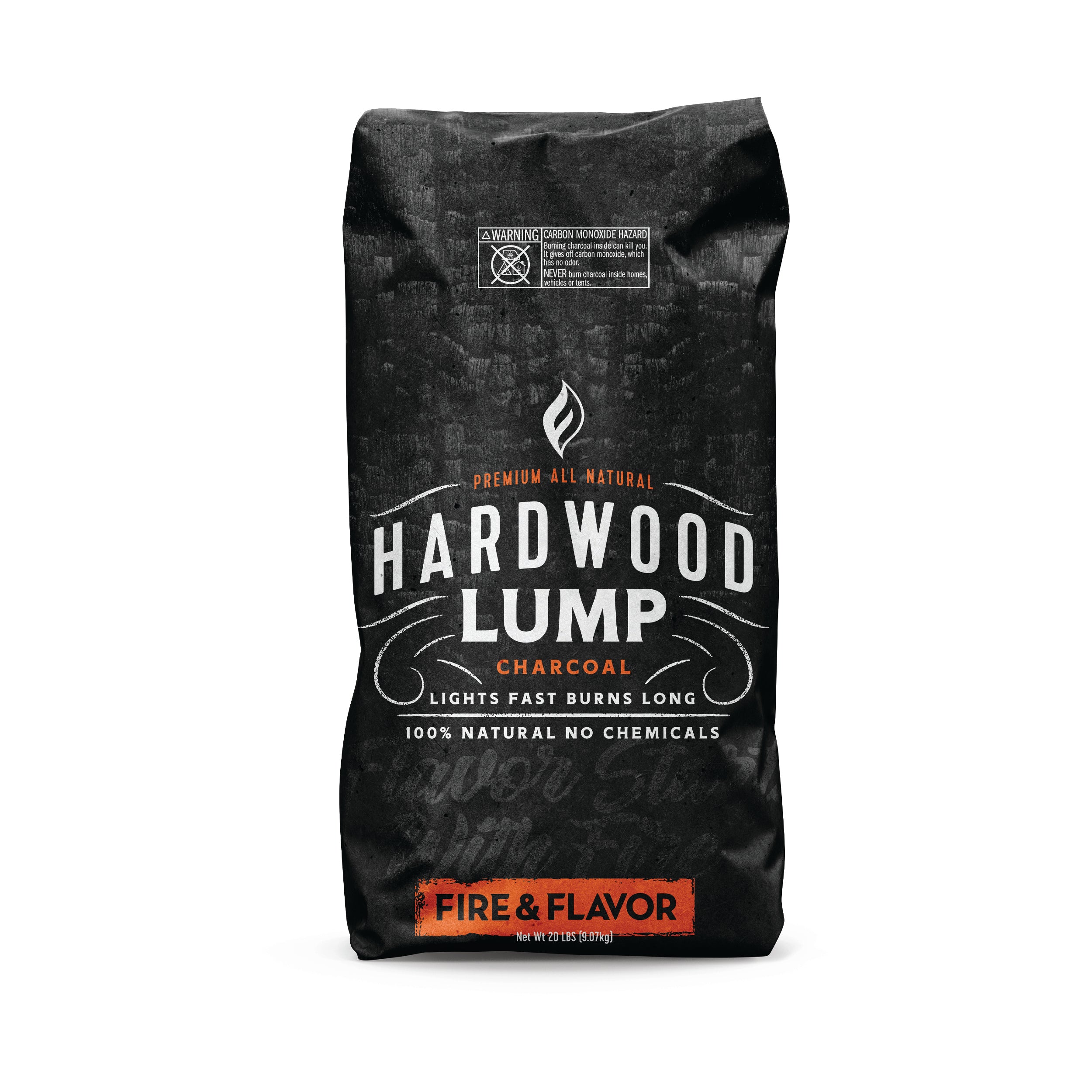 Premium Hardwood Lump Charcoal, – Fire Flavor