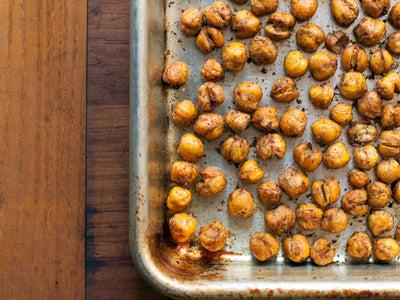 Everyday Oven Roasted Chickpeas