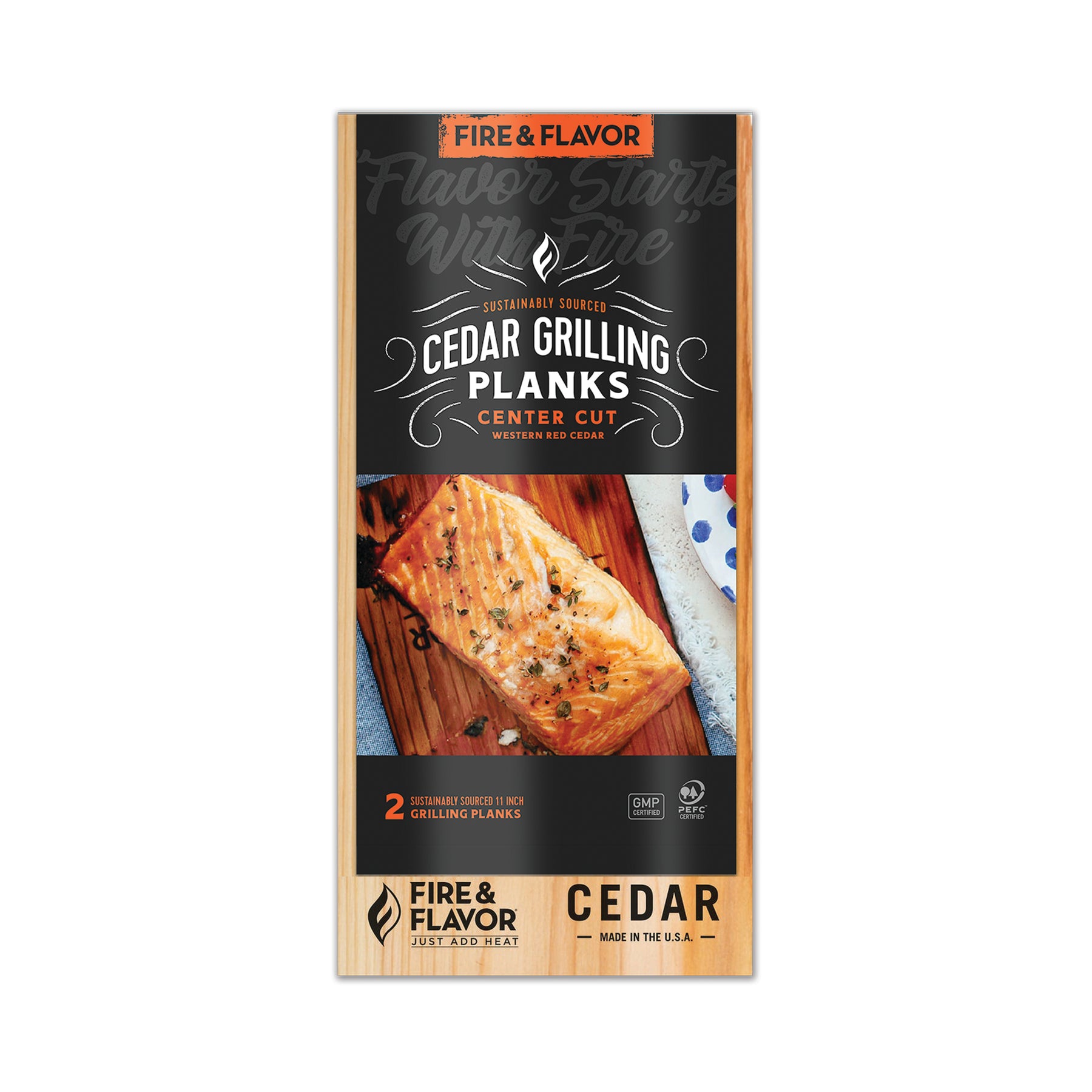 Fire Flavor Cedar Grilling Planks - Main Image