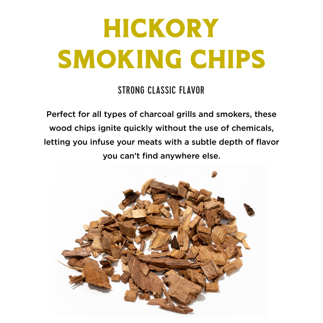 Fire Flavor Hickory Smoking Chips (2lb Bag) - Main Image