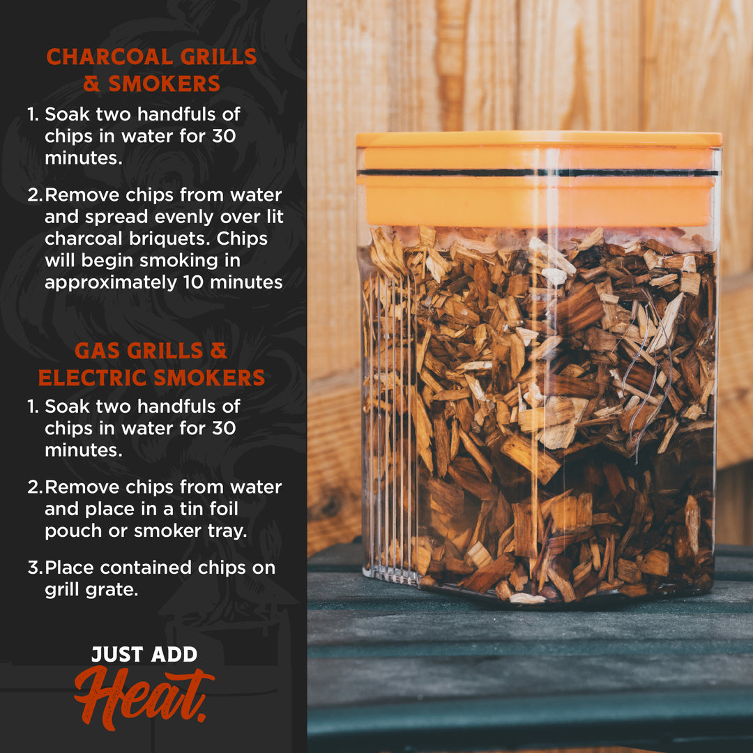 Fire Flavor Mesquite Smoking Chips (2lb Bag)