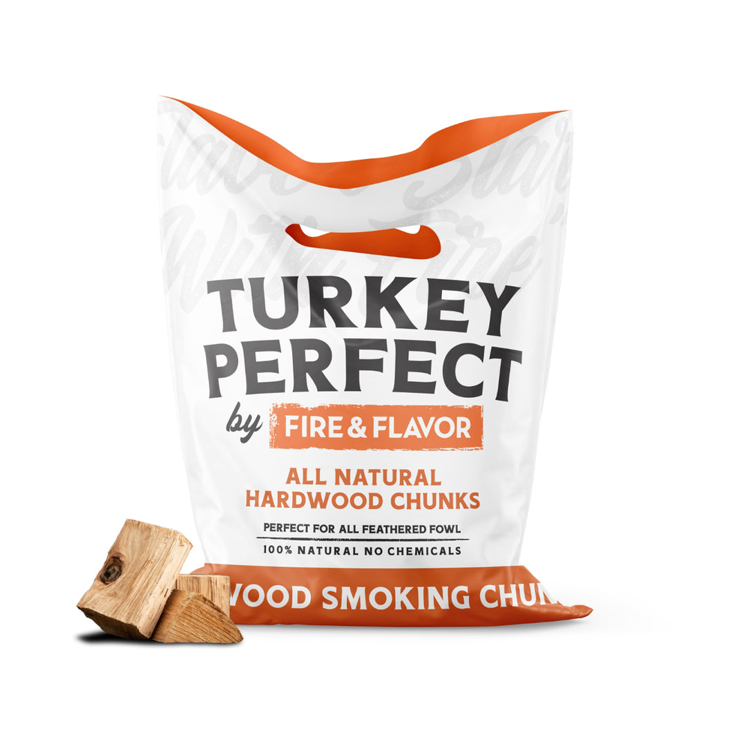 Turkey Perfect Hardwood Smoking Chunks, Turkey Blend – Fire Flavor